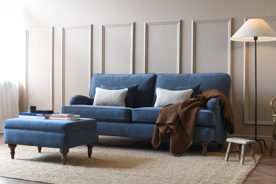 Florence | 3 Seater Sofa | Willow Denim