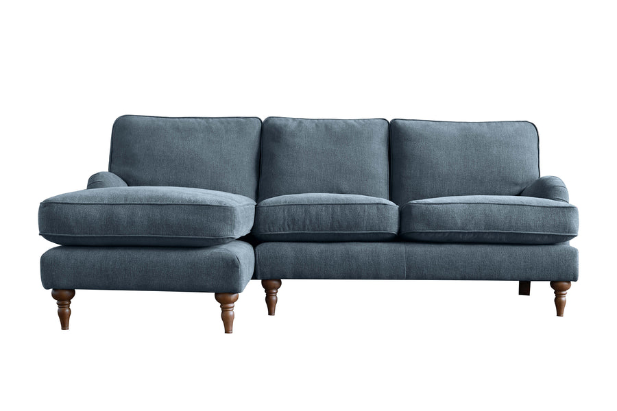 Florence | Chaise Sofa Option 2 | Willow Denim