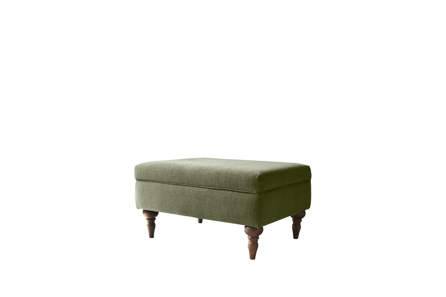 Agatha | Storage Stool | Willow Sage