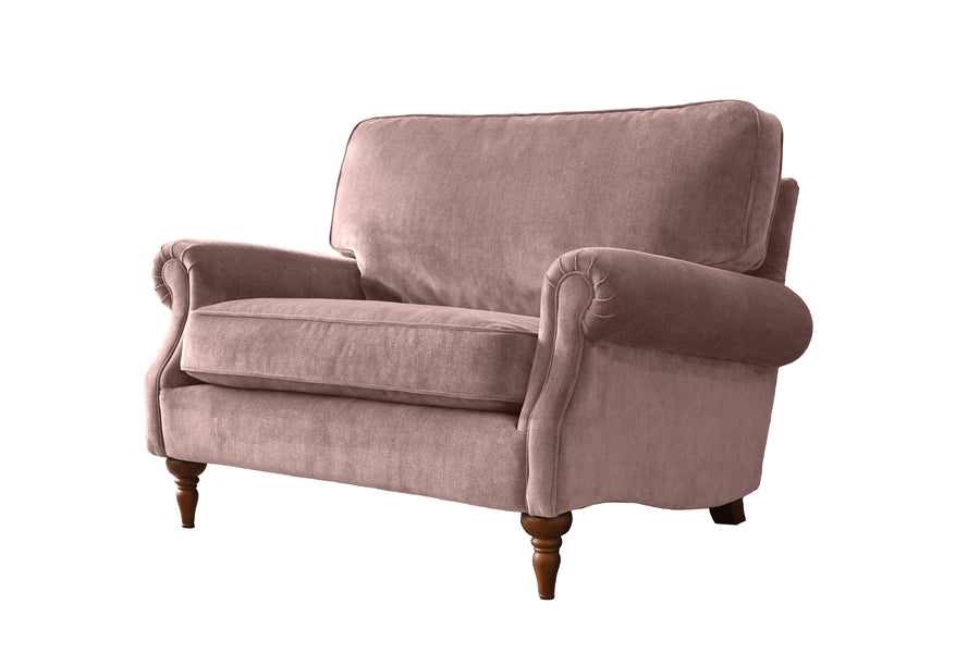Harper | Love Seat | Manolo Dusky Pink