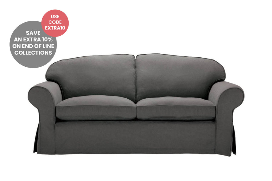 Madrid | 3 Seater Sofa | Kingston Charcoal