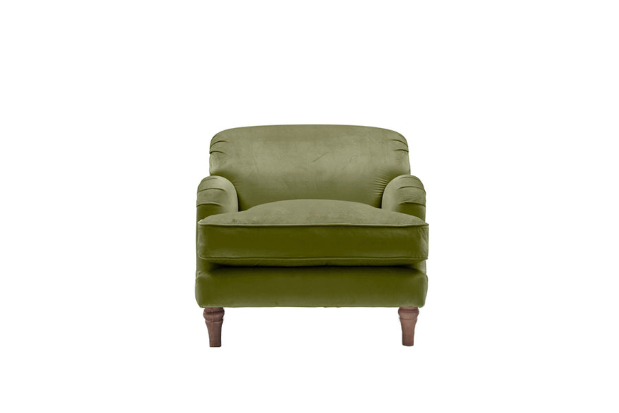 Agatha | Armchair | Opulence Olive Green