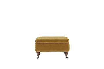 Agatha | Storage Stool | Opulence Saffron