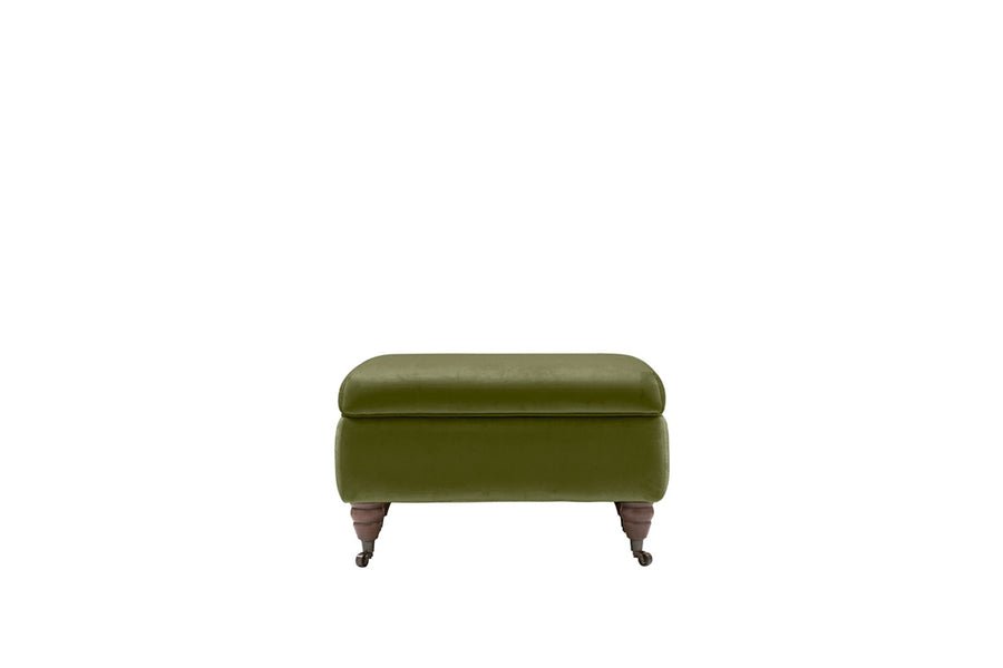Florence | Storage Stool | Opulence Olive Green