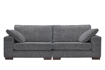 Denver | 4 Seater Sofa | Hopsack Charcoal