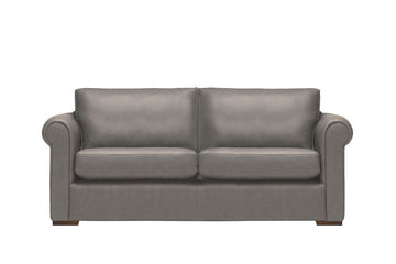 Scala | 3 Seater Leather Sofa | Softgrain Grey