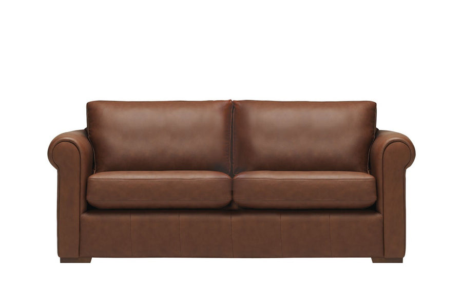 Scala | 3 Seater Leather Sofa | Softgrain Tan