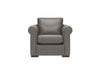 Scala | Leather Armchair | Softgrain Grey