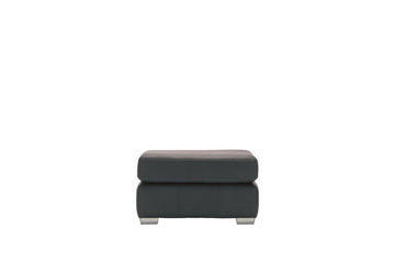 Marino | Footstool | Softgrain Black