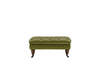 Mia | Button Bench Footstool | Opulence Olive Green