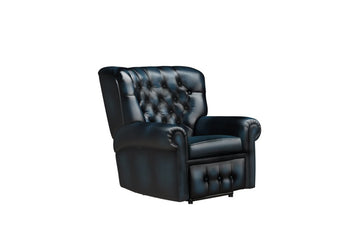 Monk | Electric Recliner | Antique Blue