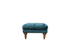 Mia | Button Footstool | Opulence Teal
