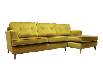 Poppy | Chaise Sofa Option 1 | Opulence Saffron