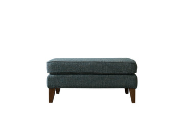 Tate | Bench Footstool | Isla Tweed Moss